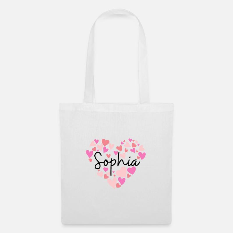 Ich liebe Sophia - Stoffbeutel - Weiß