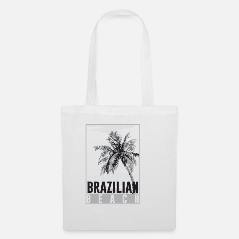 Brasilien - Stoffbeutel - Weiß