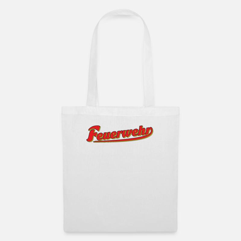 FEUERWEHR - Stoffbeutel - Weiß