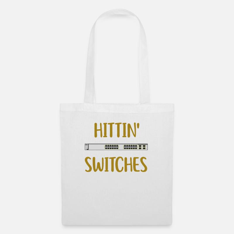 Hittin Switches Network Systems Engineer IT Tech - Tote Bag - white