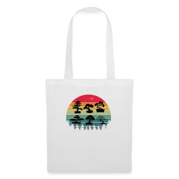 Hilarious Old-Fashioned Planting Trees Meditating - Tote Bag - white - Front
