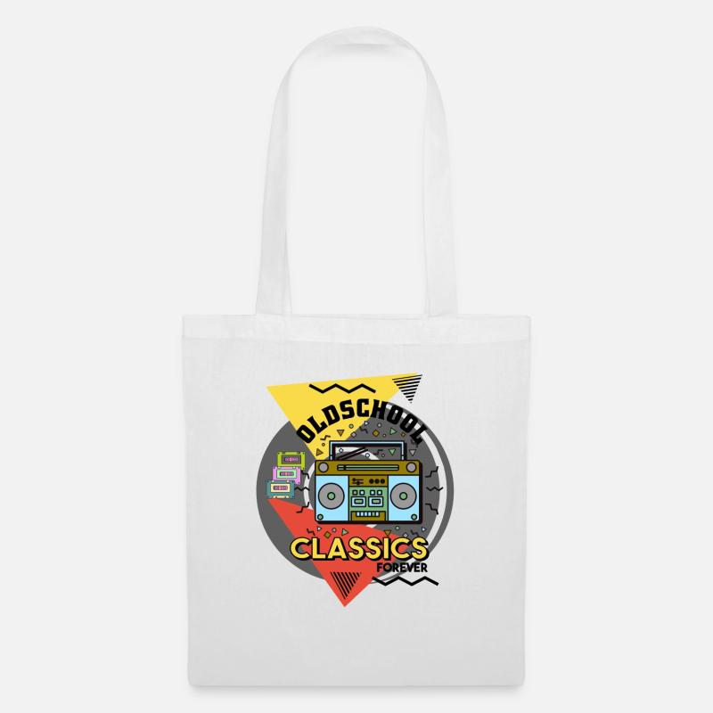 Oldschool classics - Stoffbeutel - Weiß