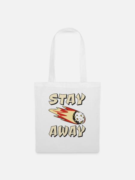 ASTEROID STAY AWAY - Stoffbeutel - Weiß