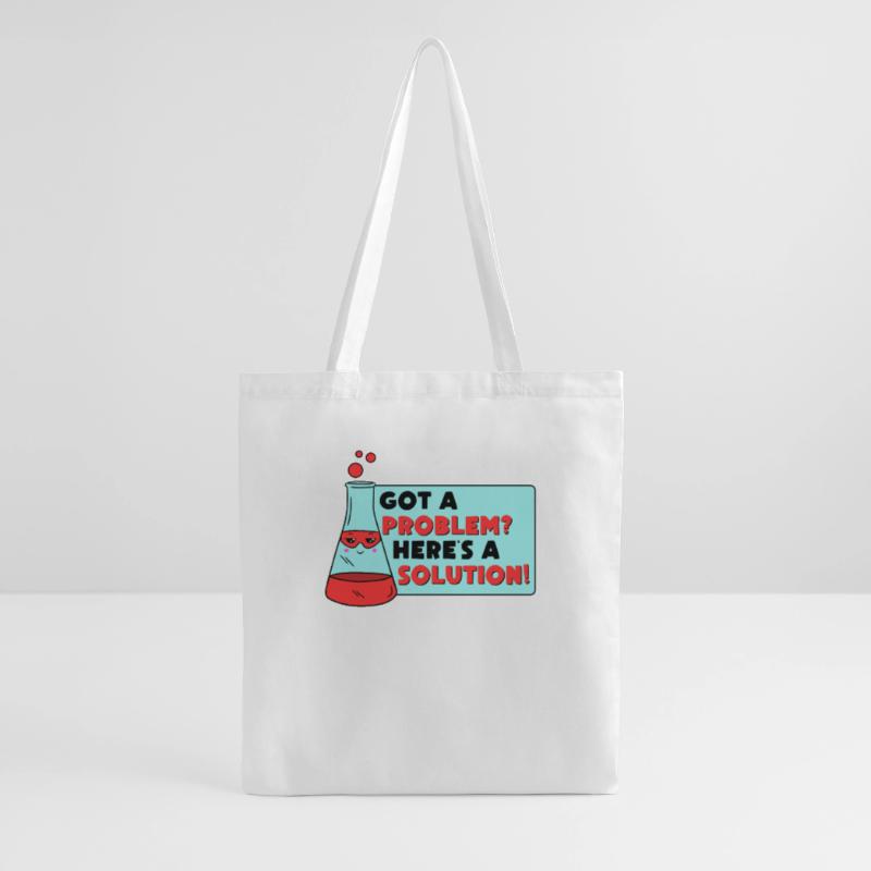 Problem Solution Scientific Solving Science Tote Bag