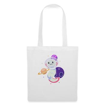Humorous Galaxies Planets Spaceman Adorable - Tote Bag - white - Front