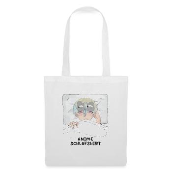 Chemise de nuit Anime Otaku Weeb Kawaii - Sac en tissu - blanc - Devant
