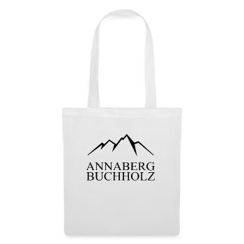Annaberg Buchholz Erzgebirge Berge - Stoffbeutel - Weiß - Vorne
