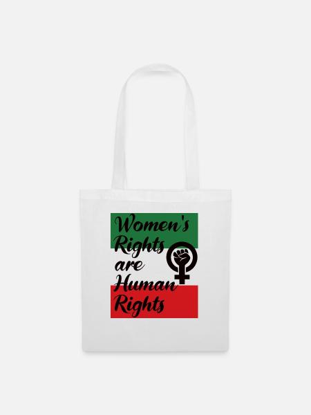 Women's Rights Are Human Rights - Iran Protest - Stoffbeutel - Weiß
