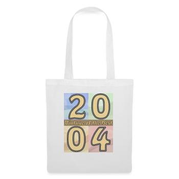 BIRTHDAY YEAR 2004 - Tote Bag - white - Front