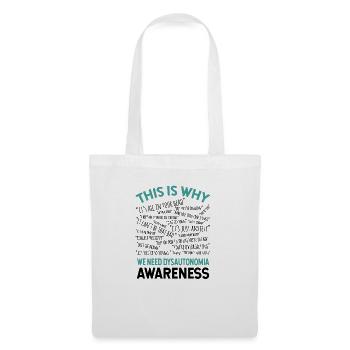 This Is Why We Need Dysautonomia Awareness - Tote Bag - white - Front