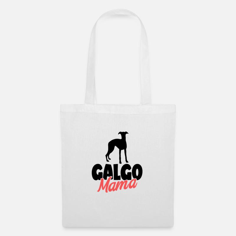 Galgo - Stoffbeutel - Weiß