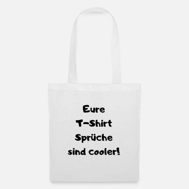 Partyspruch für Malle, Karneval ect. - Kostümidee - Stoffbeutel - Weiß