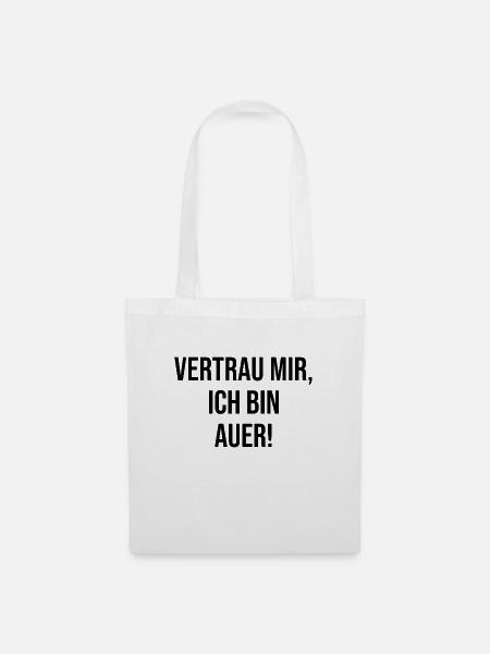Aue Vertrauen - Stoffbeutel - Weiß