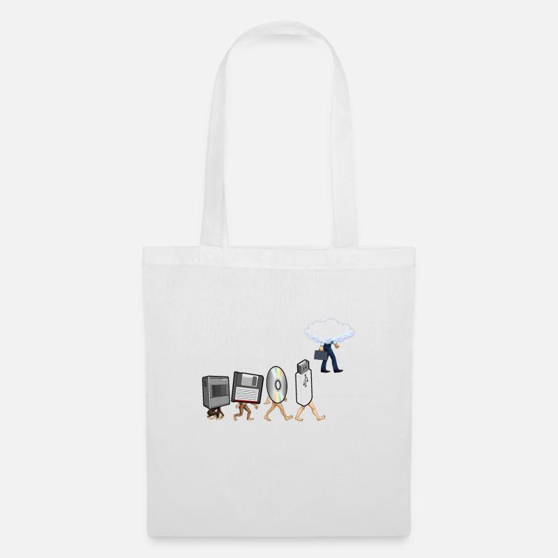 Funny Geek Programmer Nerd Developer - Computer - Tote Bag - white