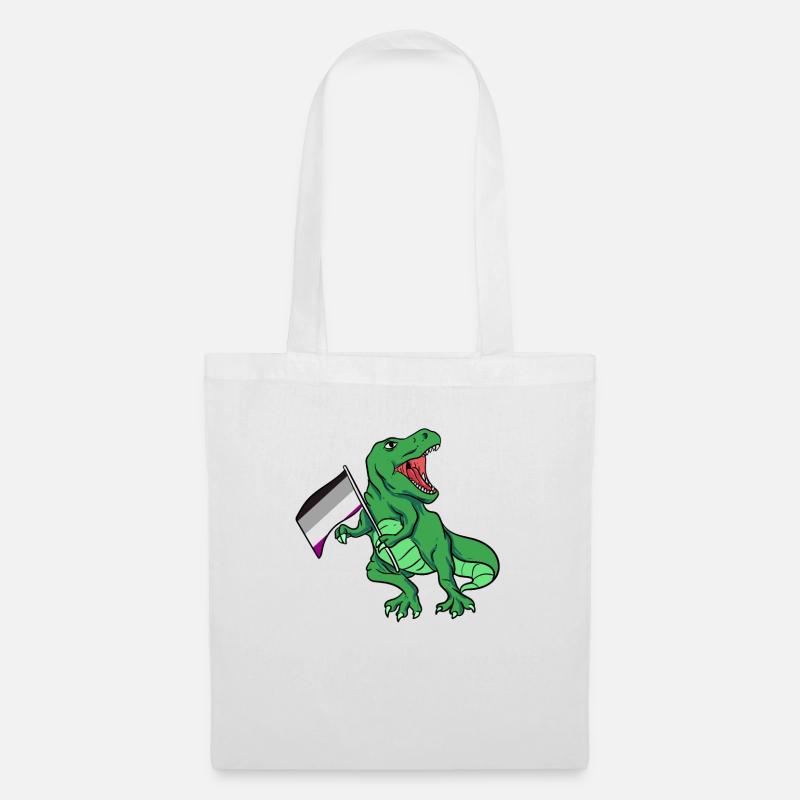 Asexual Flagge Pride Geschenk - Stoffbeutel - Weiß