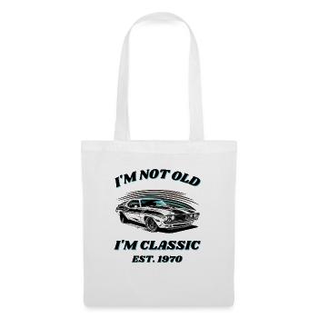 Born 1970 Classic since 1970 Muscle-Car Design - Tote Bag - white - Front