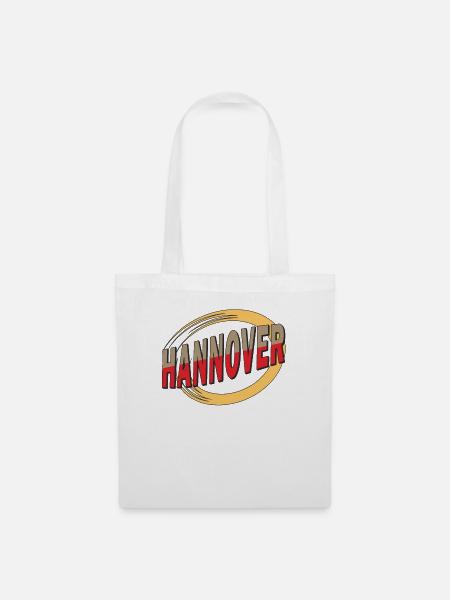 HANNOVER - Stoffbeutel - Weiß