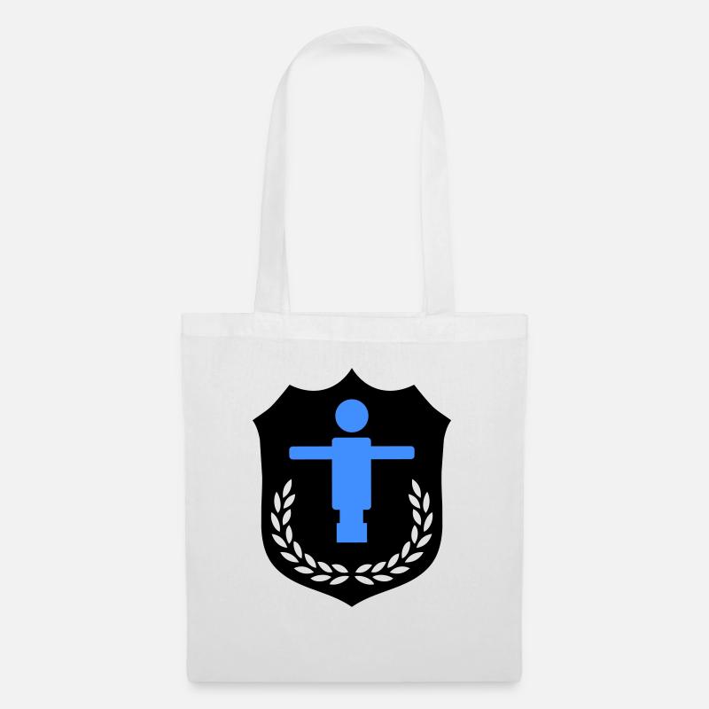 kicker wappen - Stoffbeutel - Weiß