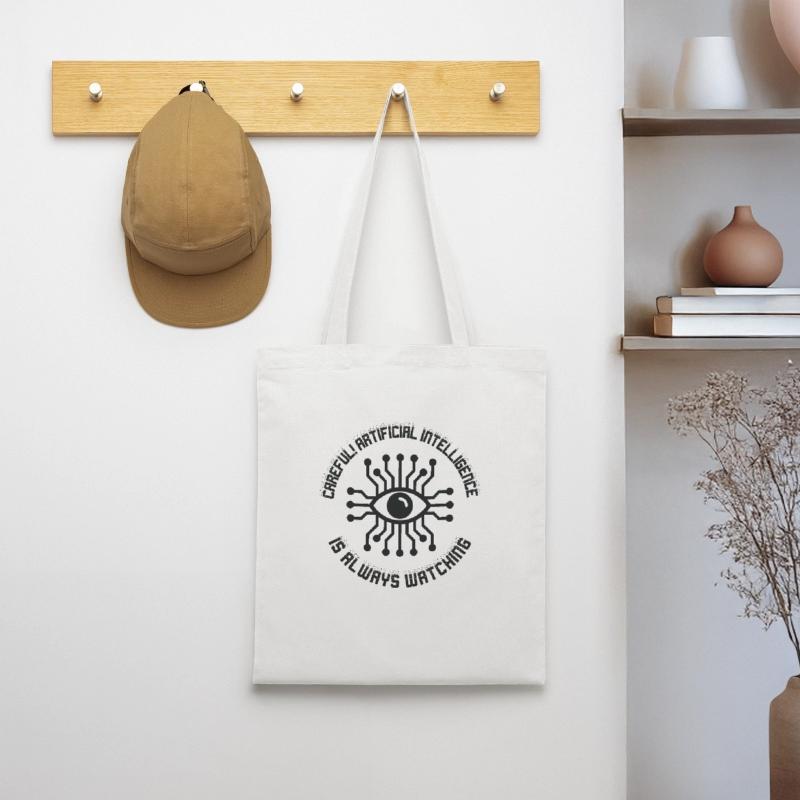 Artificial Intelligence Programming Machine Coding Tote Bag