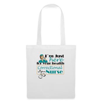 Prison nurse - Tote Bag - white - Front