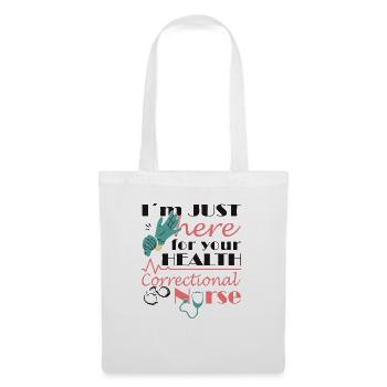 Prison nurse - Tote Bag - white - Front