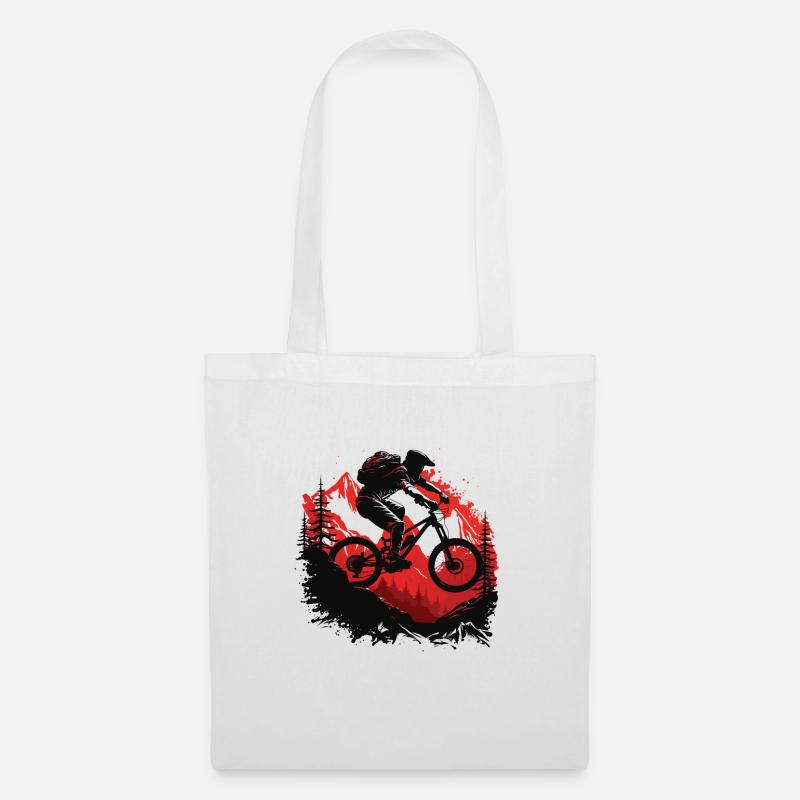 MBR mountain biker - Tote Bag - white