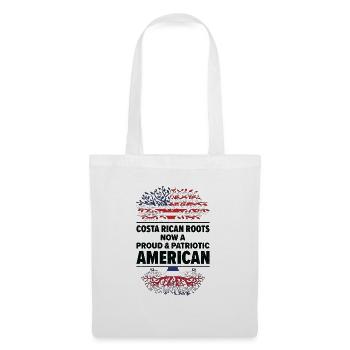 Born Costa Rican Costa Rica American USA - Tote Bag - white - Front