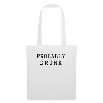 Funny Drinking Distressed Sarcastic Saying Party - Tote Bag - white - Front