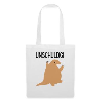 Unschuldiges Pangolin - Stoffbeutel - Weiß - Vorne