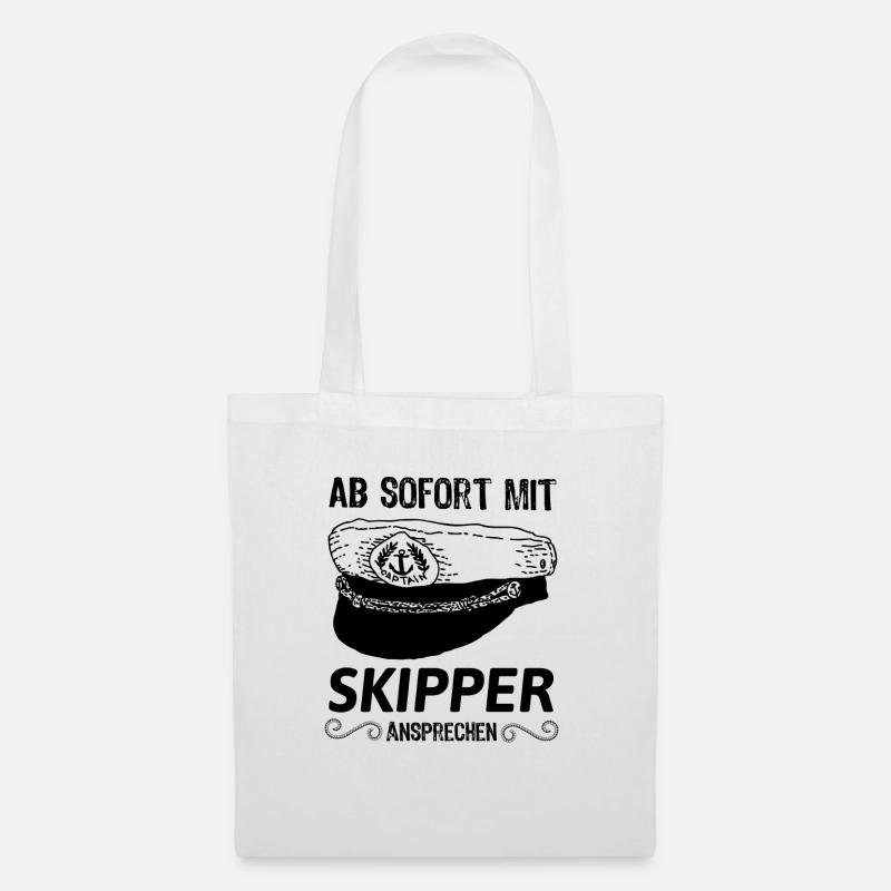 Skipper - Stoffbeutel - Weiß