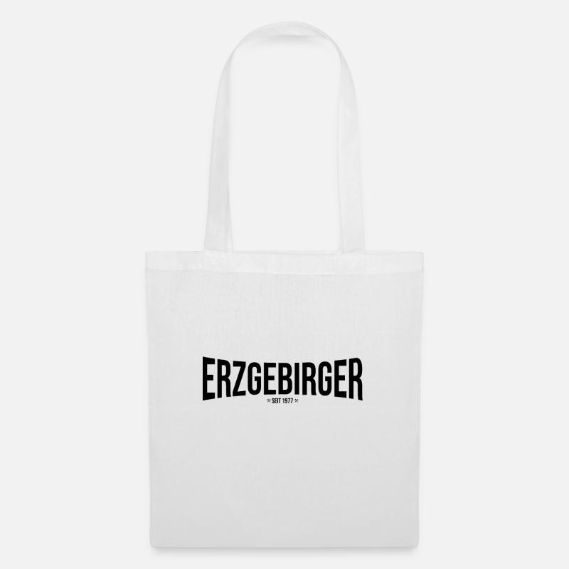 Erzgebirger seit 1977 - Stoffbeutel - Weiß