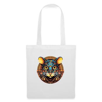 Cheddar Cheese Mouse - Tote Bag - white - Front