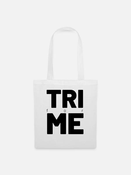 TRI for ME - Stoffbeutel - Weiß