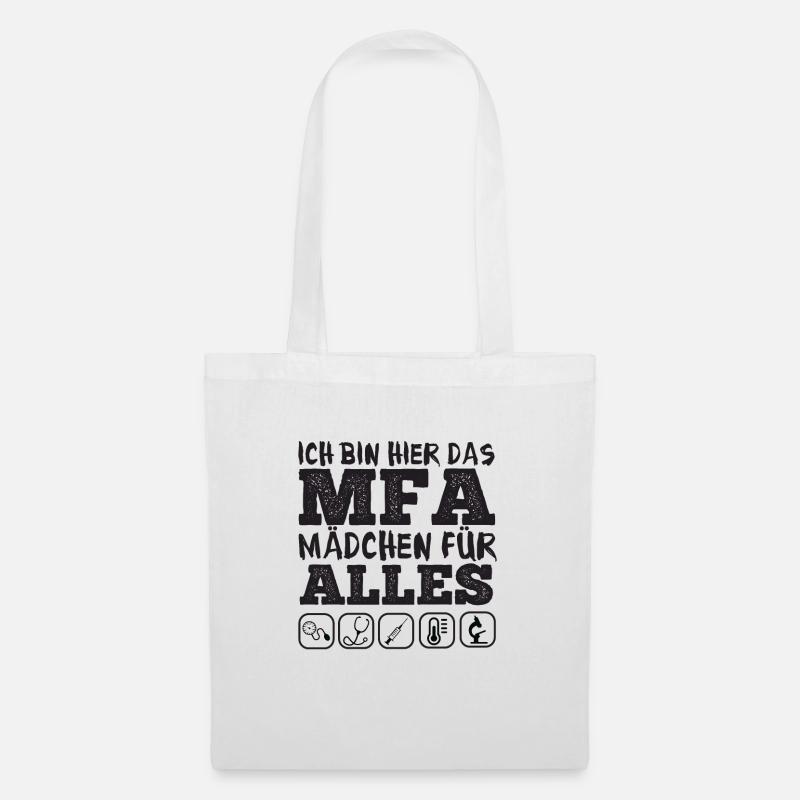 MFA Spruch - Stoffbeutel - Weiß