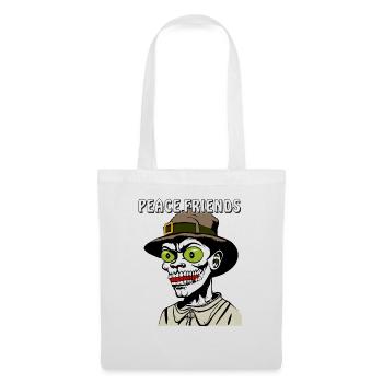 HALLOWEEN PEACE FRIENDS - Tote Bag - white - Front