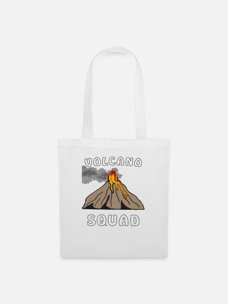 VOLCANO SQUAD - Stoffbeutel - Weiß