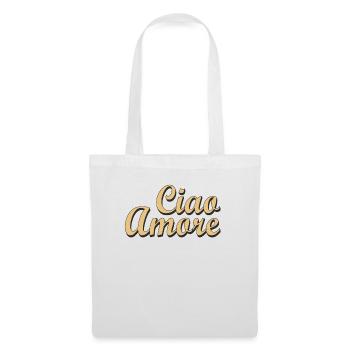 Ciao Amore - Stoffbeutel - Weiß - Vorne