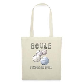 BOULE FREUDE AM SPIEL - Stoffbeutel - Natur - Vorne