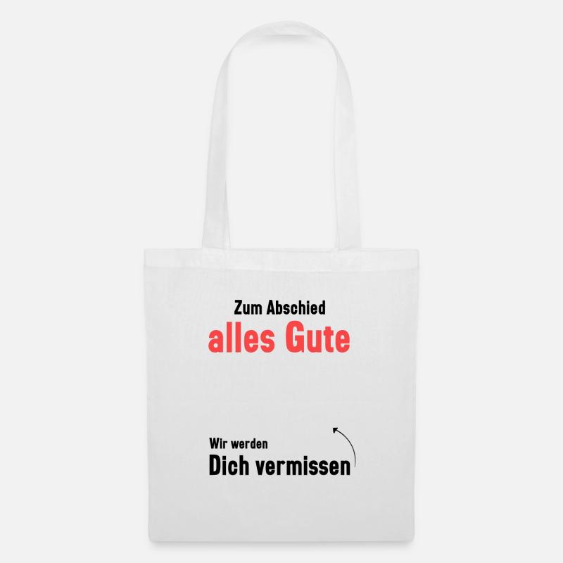 Lustige Geschenkidee Sabbatical I Sabbatjahr - Stoffbeutel - Weiß