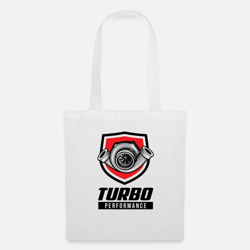Turbo Performance - Tote Bag - white