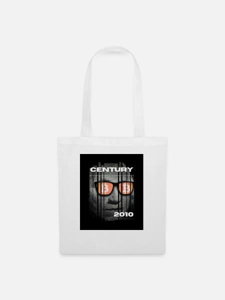 Bitcoin Century - Das Bitcoinlogo - Stoffbeutel - Weiß