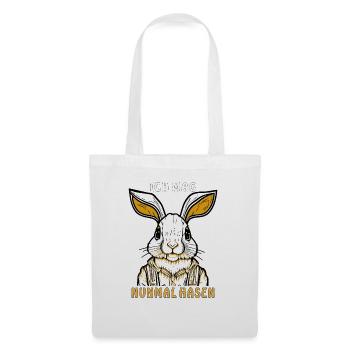 HASE ICH MAG HASEN - Stoffbeutel - Weiß - Vorne