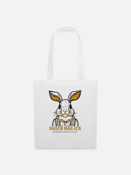 HASE HASEN MAG ICH - Stoffbeutel - Weiß