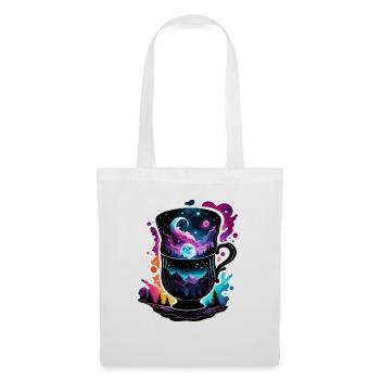 Silhouette / Forest / Portrait / Trees / Mug - Tote Bag - white - Front