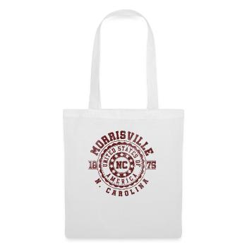 Morrisville NC | North Carolina Reise Geschenk - Stoffbeutel - Weiß - Vorne
