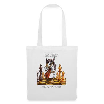 CHESS KNIGHT SECRET WEAPON - Tote Bag - white - Front