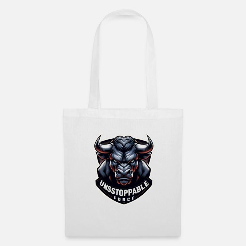 Unstoppable Force - Stoffbeutel - Weiß