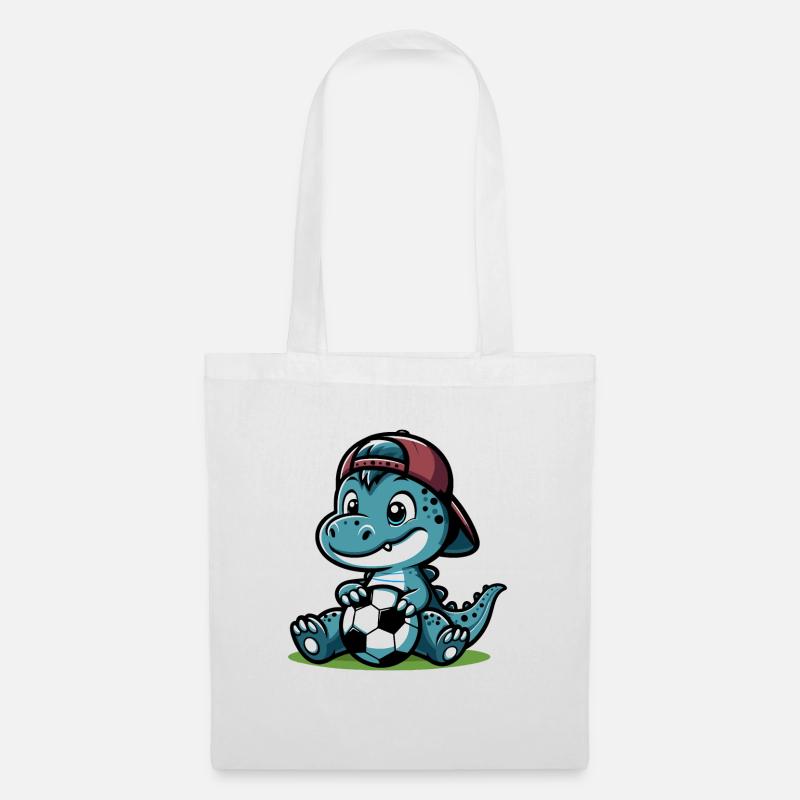 DINO - Stoffbeutel - Weiß