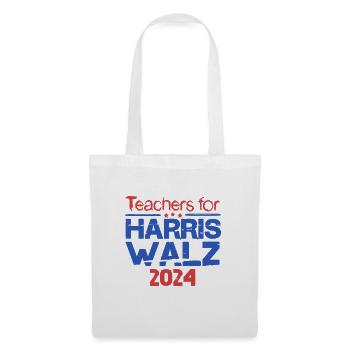 Teacher for Harris Walz 2024 - Tote Bag - white - Front