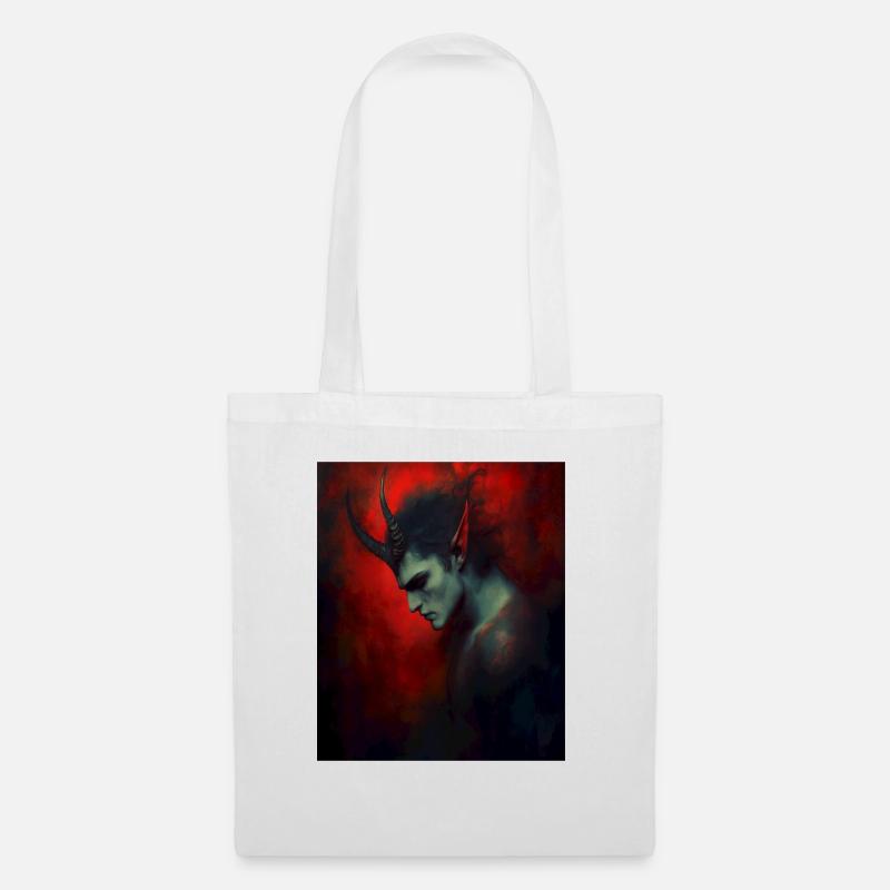 Devil - Tote Bag - white
